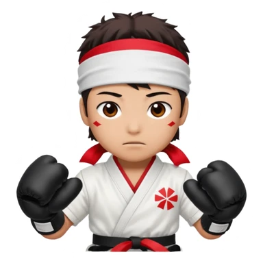 Ryu from street fighter  sticker