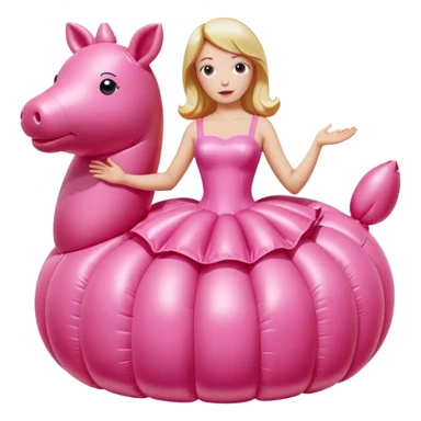  paris SPAM meat jeff koons style inflatable sculpture art  sticker