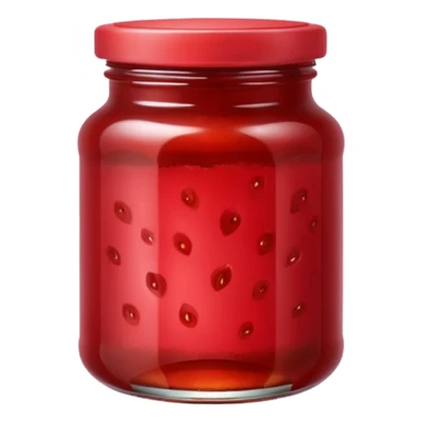 una mermelada de frutilla sticker