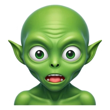 alien hungry sticker