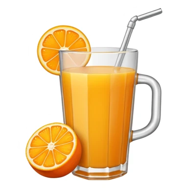 orange juice sticker