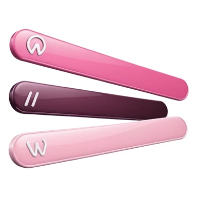 mix light pink dark pink and white girly internet seach bar with www. logo sticker