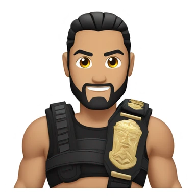 Roman Reigns belt sticker
