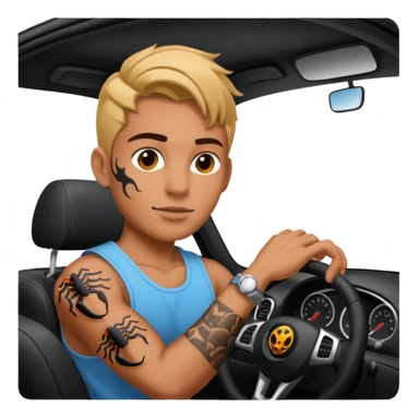 Scorpio n car sticker