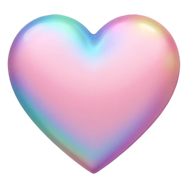 Cœur pastel sticker