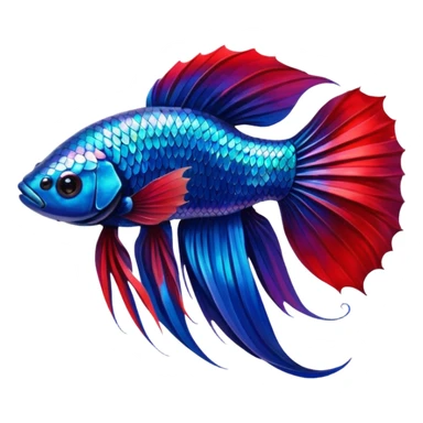 Betta balığı sticker