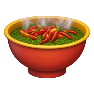 Chili steaming sticker