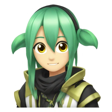 vocaloid leek sticker