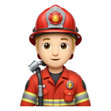 Firefighter sticker