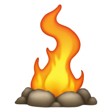 Linux on fire sticker