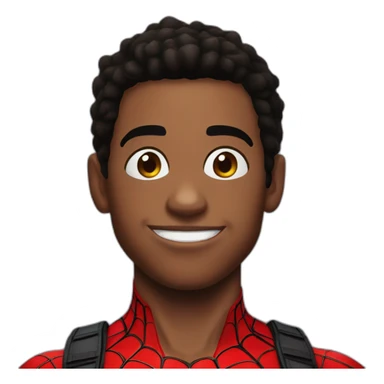 Spiderman miles morales sticker