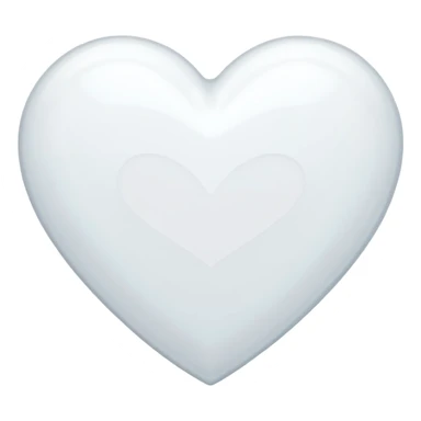 Add a H letter in white heart center sticker