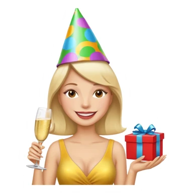 Leave the image the same, but add gifts underneath sticker