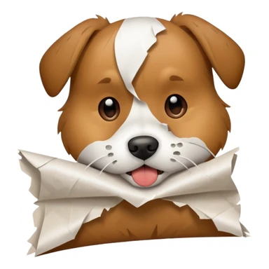 Dog ate homework  sticker