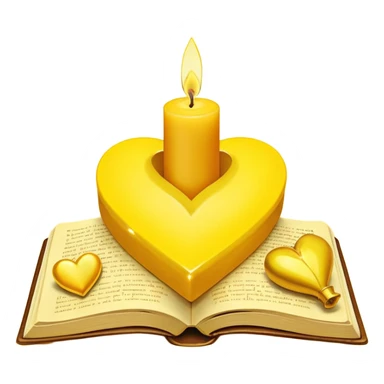 with this color code, #fff59b:

- heart emoji,
- diamond emoji,
- book emoji,
- feet emoji (footsteps),
- people hugging emoji,
- candle emoji,
- bell emoji,
- notification emoji,
- mobile emoji,
- love letter emoji,
- sun emoji
- seed emoji sticker
