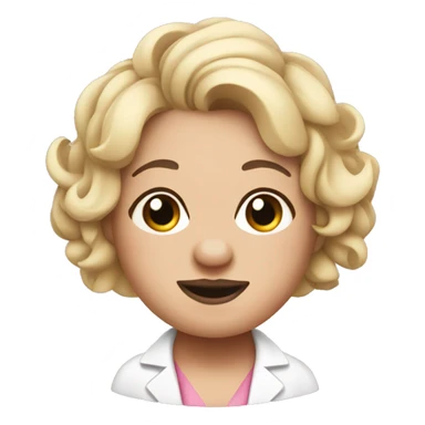 Pig doctor cosmetologist sticker