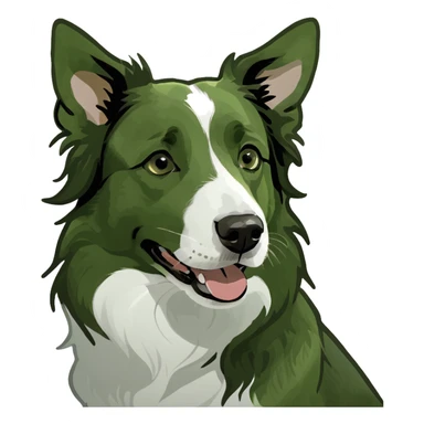 border collie sticker