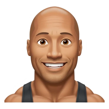 Dwayne The Rock Johnson sticker