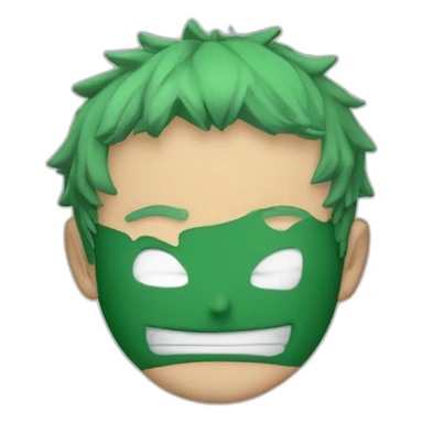 One piece zoro sticker