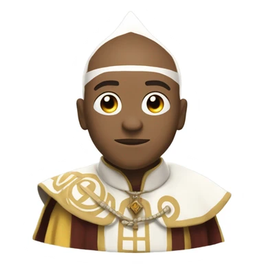 Pope and last air bender combined sticker
