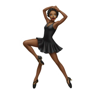  in Chicago all that jazz dancer black sticker