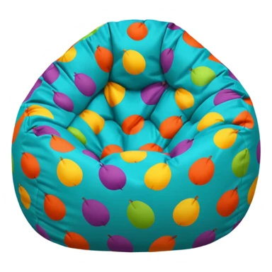 make a bean bag sticker