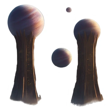 a planet went front on the towers sticker