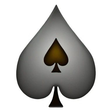 Ace of spade sticker