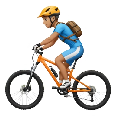 montaña ciclismo sticker