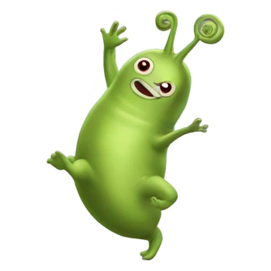 dancing slug sticker