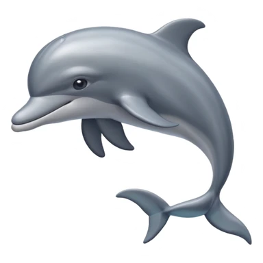 High resolution of dolphin sticker