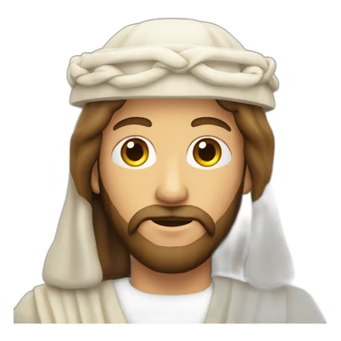 jesus christ with Cilinder hat sticker