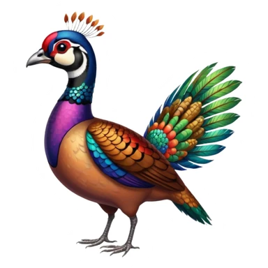 Chinese Ring-necked Pheasant sticker