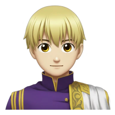 Kurapika kurta HunterxHunter anime sticker
