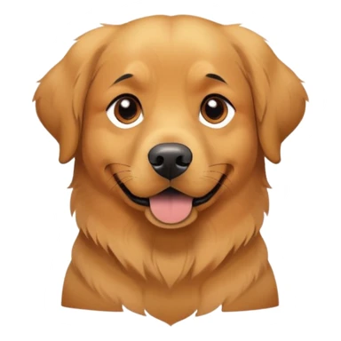 HAPPY DOG Golden retriever WITH COLOR OF THE ROTWAILLER DOG  sticker