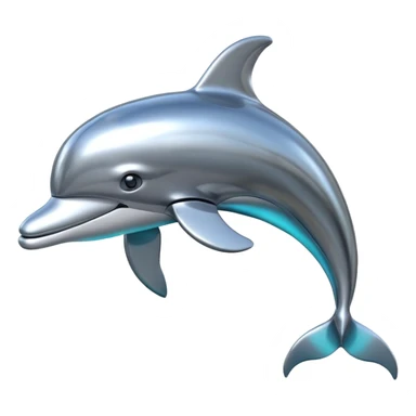 robotic dolphin sticker