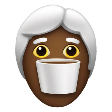 Stressed with coffee sticker