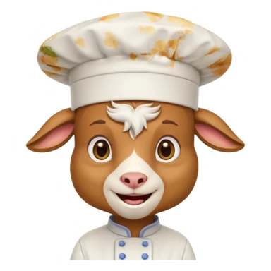 Goat cook sticker