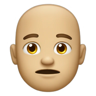 Un gars qui dort sticker