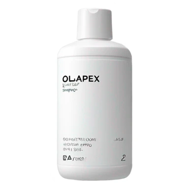olaplex real shampoo bottle  sticker