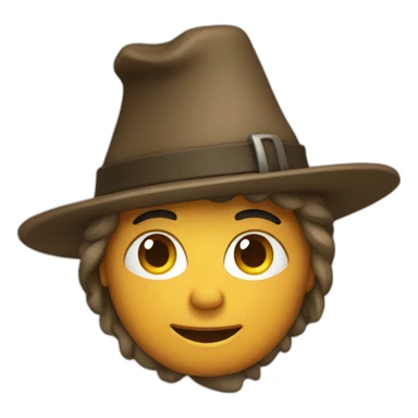 thanksgiving pilgrim sticker