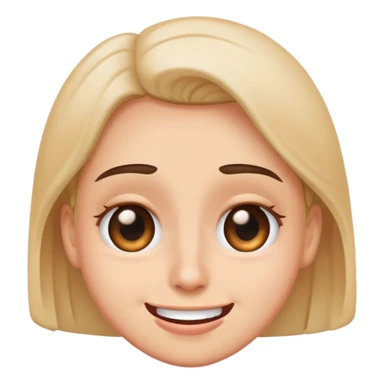 rolling its eyes with a smile sticker