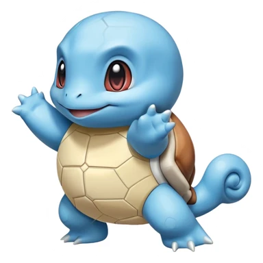 Squirtle from Pokémon sticker