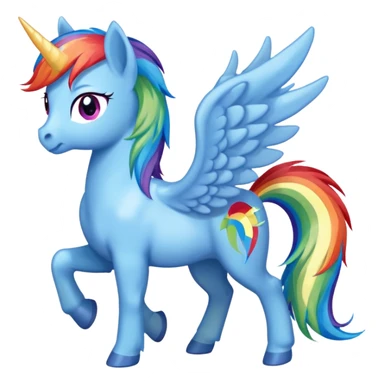 Rainbow dash sticker