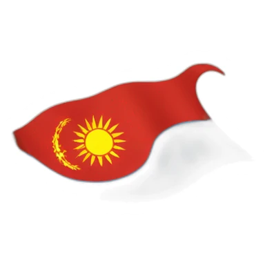 xinjiang flag 1939 sticker