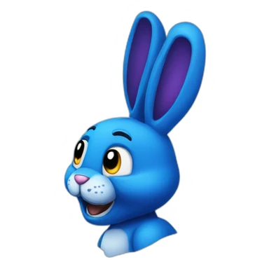 Fnaf lapin bleu sticker