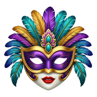 Festival Mask sticker