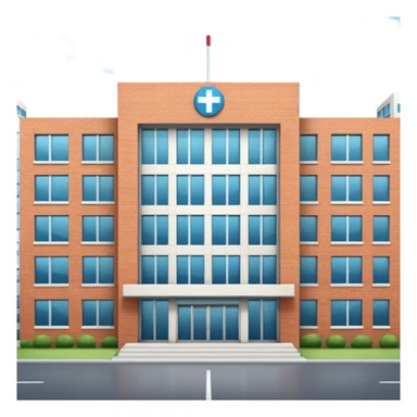 hospital built sticker
