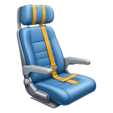 plane seat seatbelt sticker