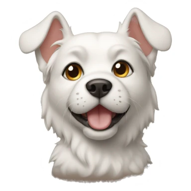 dog and cat mixed together sticker